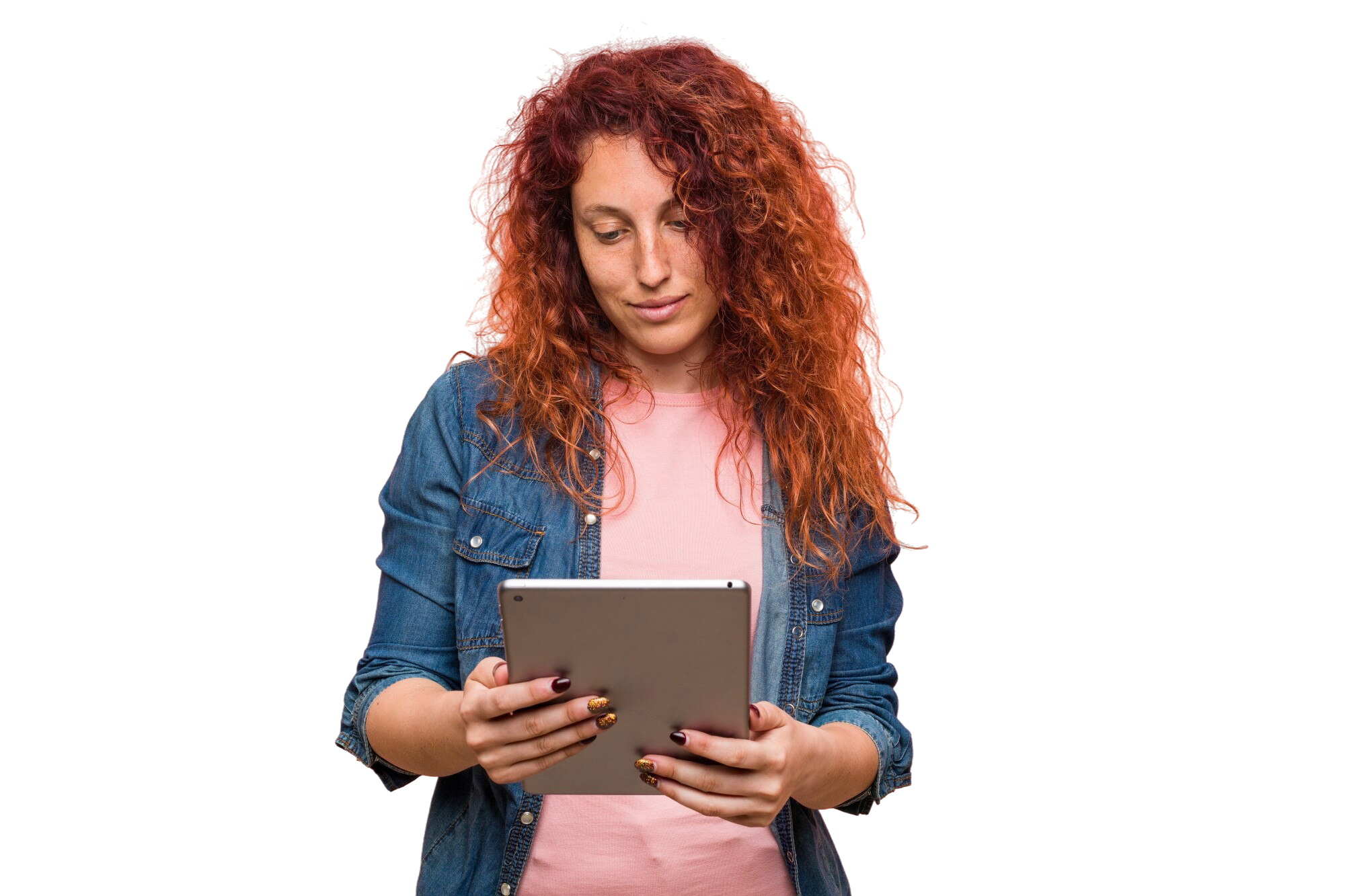 Person using Adxom workspace